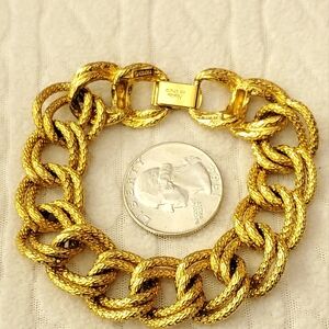 1950 gold plated bracelet